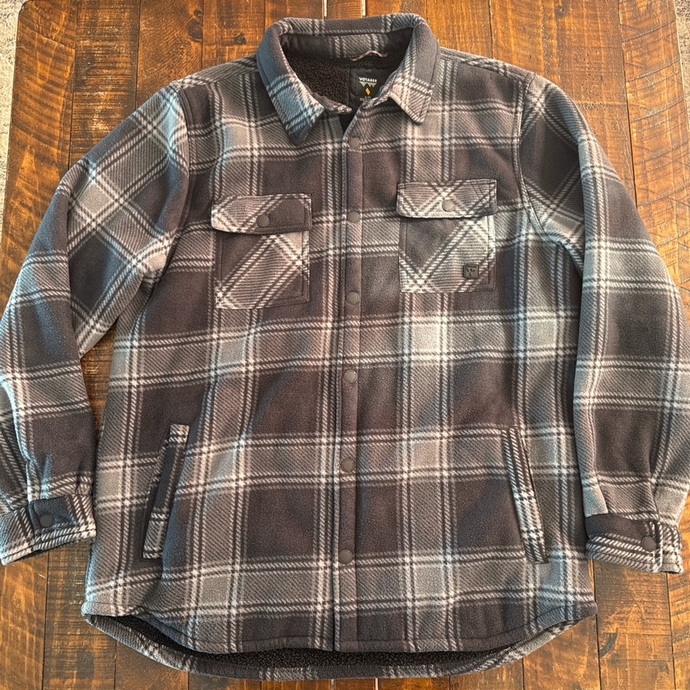 Voyager Plaid Super Plush Shirt Jacket